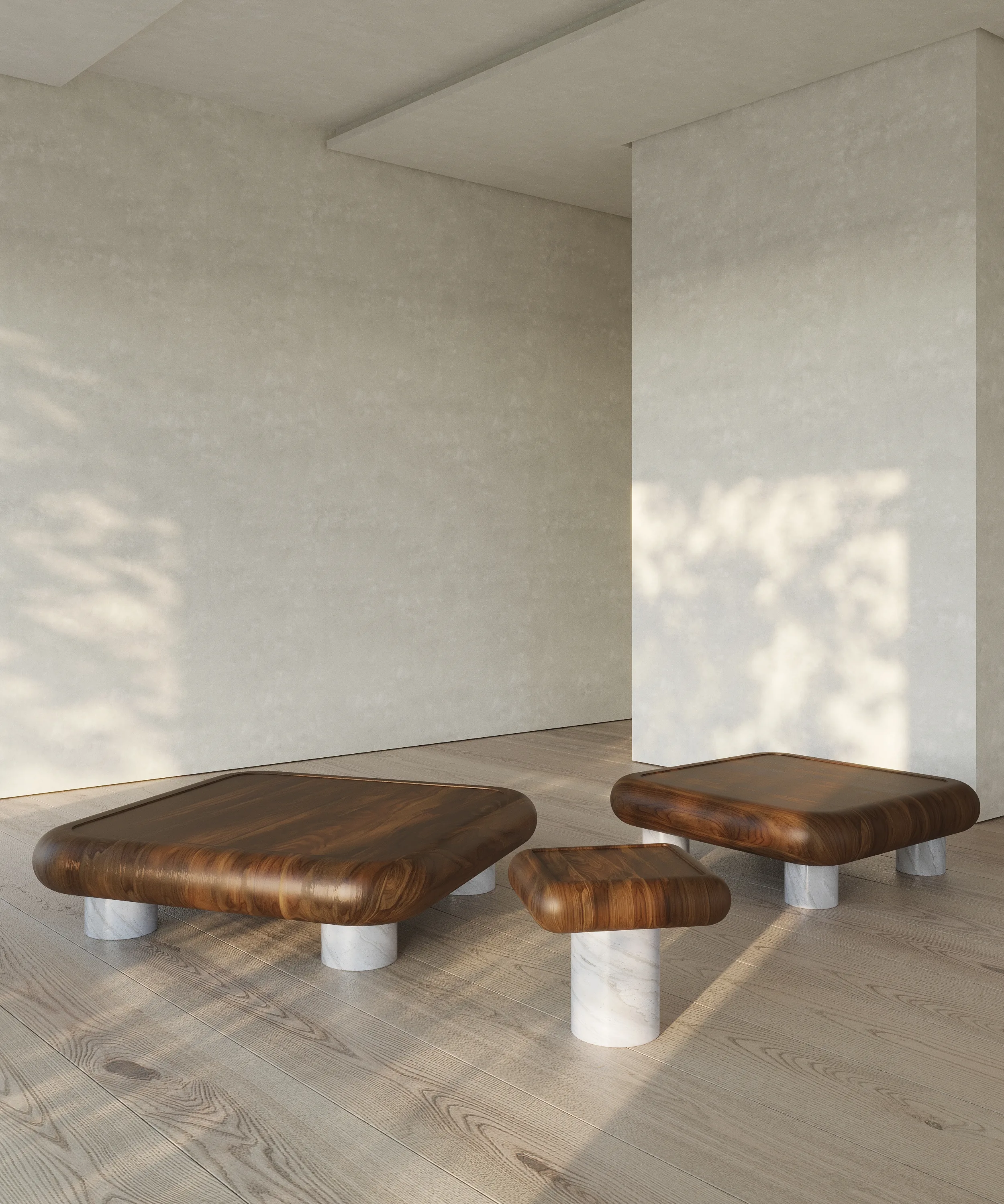 Fat Center Table - marble variant